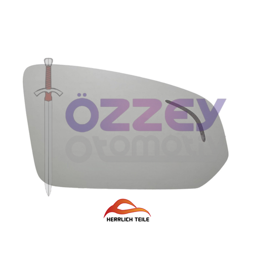 S60/V60/V60 CC Ayna Cam� Sa� (K�r Nokta)