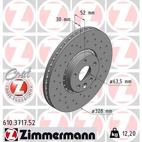XC60 �n Fren Diski 328MM Sport (Performans Tip) 2009-2017