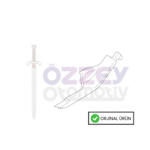 S60 V60 2011-2018 Kap� E�ik ��tas� Arka Sa�