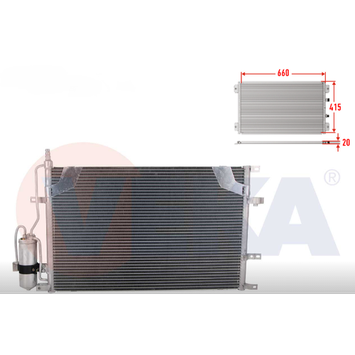 S60 / V70 / XC70 / S80 -2005 KLMA RADYATR