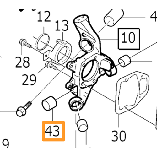 XC90 Arka S�spansiyon Burcu 2003-
