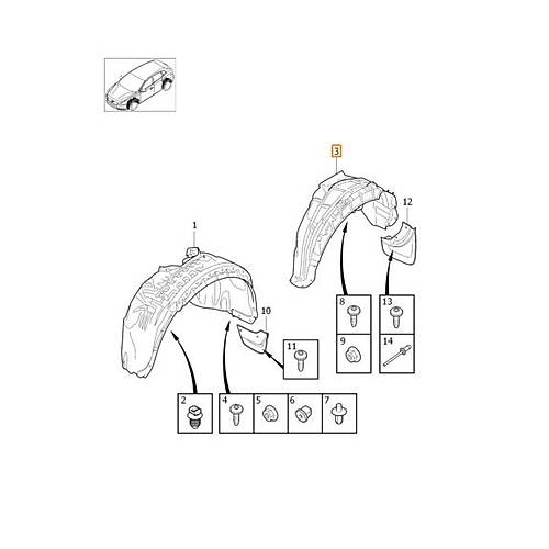 V40 V40 Cross Country Sa� Arka Davlumbaz 2013-