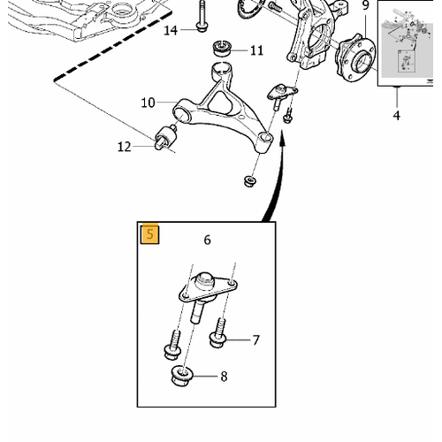 XC90 Rotil Sa� Sol  2003-2014