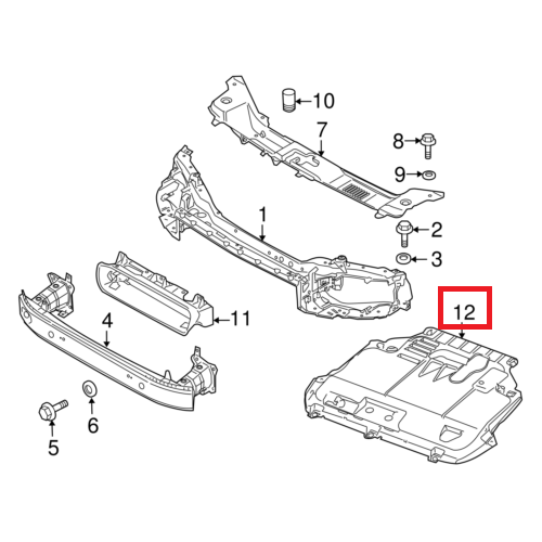 NS40/V50/C30/C70 MOTOR ALT MUHAFAZA