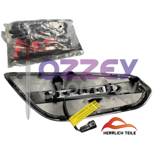 S60 Sis Kapa�� Sa� ve Sol Kromlu Ledli Montaj Kablosu �le Beraber Set 2011-