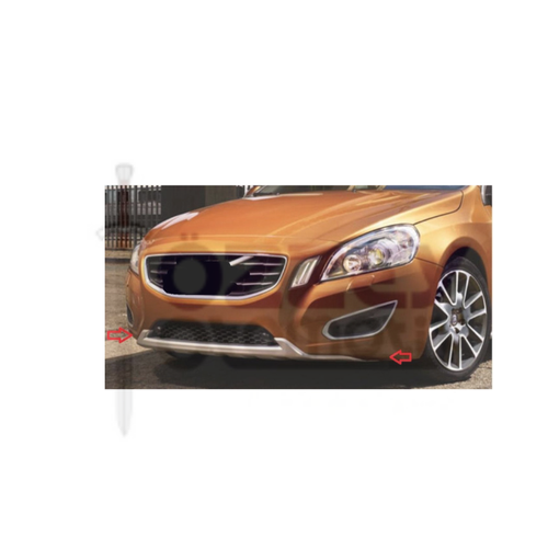 S60 V60 2011-2013 �n Tampon Spoiler ( Tampon Kaplamas�-Dif�z�r )