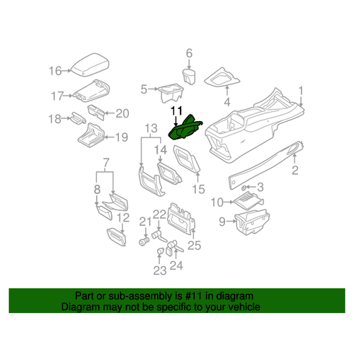 S60 2001-2004 Gaiter El Fren Alt Plasti�i