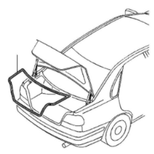 S40 V40 1996-2004 Bagaj Fitili