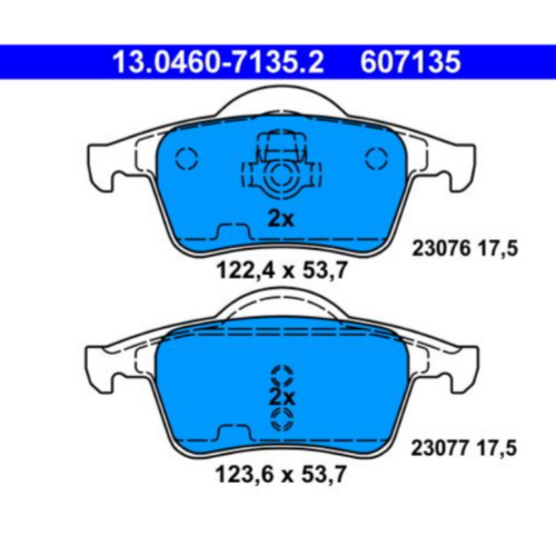 S60 S70 S80 XC70 Arka Fren Balatas�
