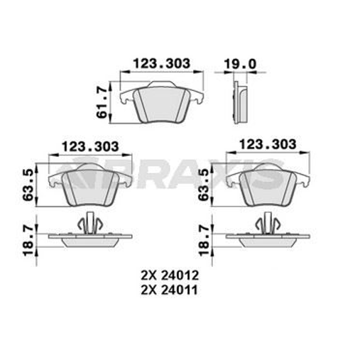 740 760 780 960 S90 V90 V70 S70 XC70 Arka Fren Balatas�