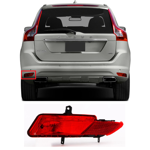 XC60 Arka Tampon Reflekt�r Sis Far� Sol 2014-2017
