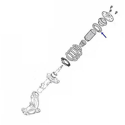 S60 V60 XC60 S80 V70 XC70 �n Amortis�r Bilya Halkas�