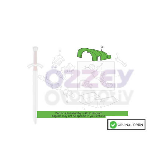 S60 Direksiyon �st Kapak