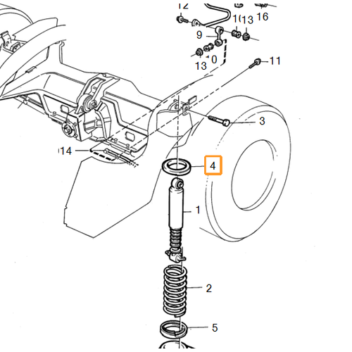 740 760 780 960 Arka Amortis�r Yayl� Koltu�u