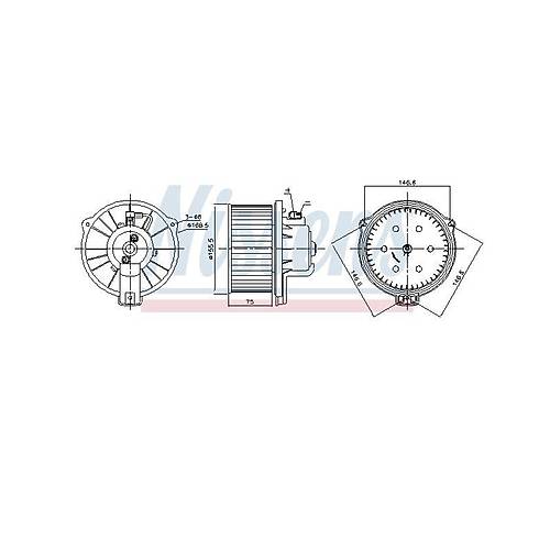 S40 V40 Kalorifer Fan Motoru 1996-2004