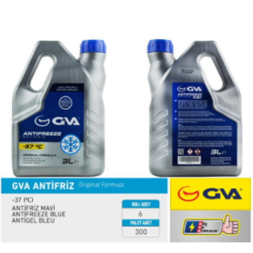 Antifriz 3 Lt -37 C Mavi