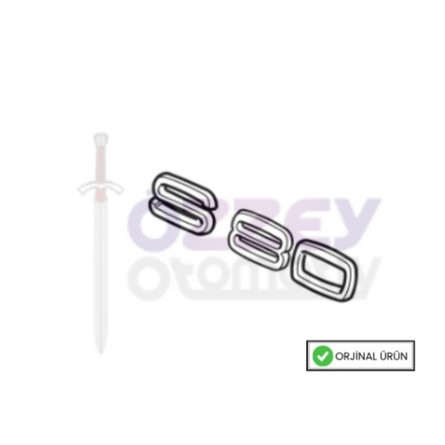 S80 -2006 , 2007- Amblem