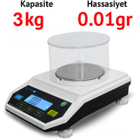 Necklife FLY 3000 3 Kg 0.01 Gr Hassas Tartm Terazisi