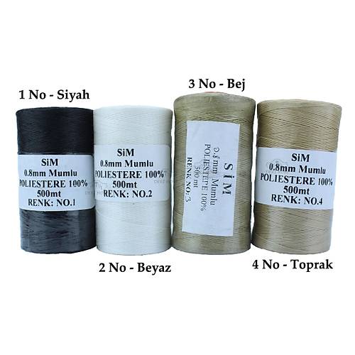 Mumlu p 0.8 mm p 500 mt - Deri Hobi