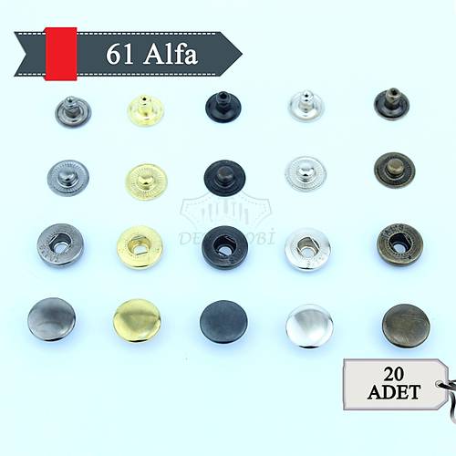 61 No Alfa tt - 20 Takm - Deri Hobi
