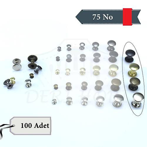75 No Perin/Rivet - 100 Takm - Deri Hobi