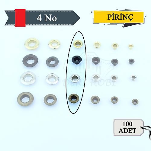 Pirin 4 No Kugz 100 lu- Pulsuz - Deri Hobi