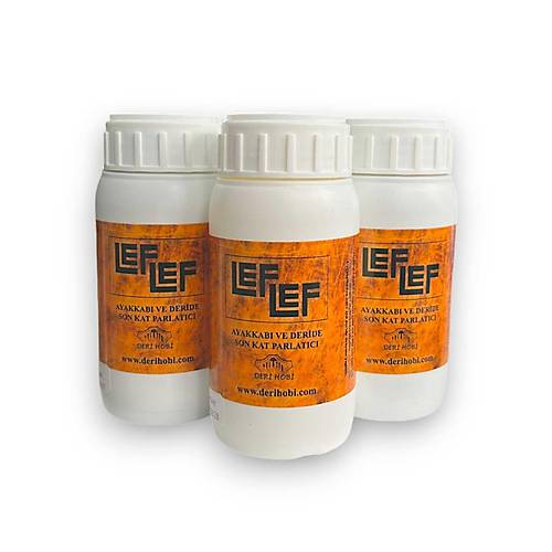 Leflef - Son Kat Cila - Deri St 250 ml - Deri Hobi