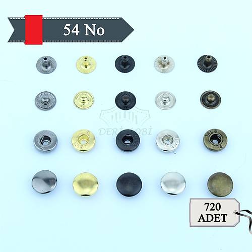 Toptan 54 No ��t��t - 720 Tak�m - Deri Hobi