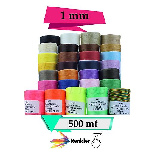 Mumlu p 1 mm p 500 mt - Deri Hobi