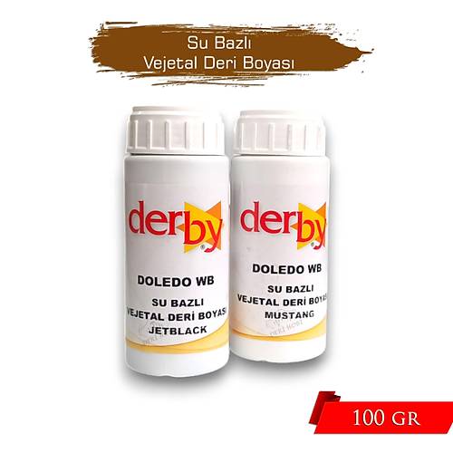 100 gr - Derby Su Bazl Vejetal Deri Boyas - Deri Hobi