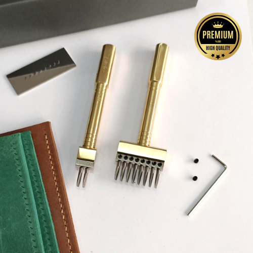 Fransz Stil Deri Delme Zmba Seti 3,85 mm - Premium