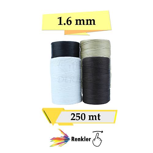 Mumlu p 1,6 mm p 250 mt - Deri Hobi