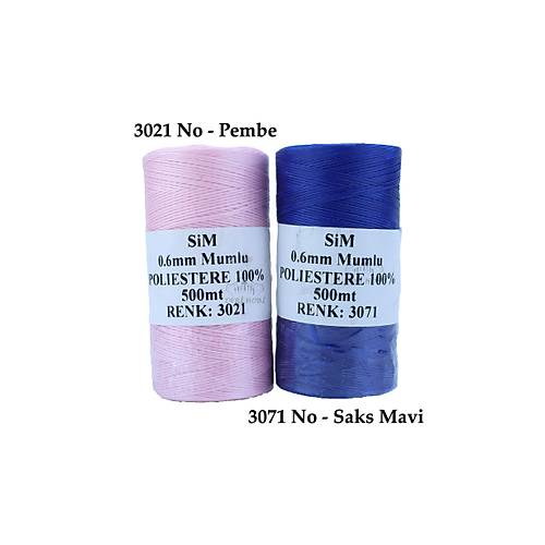 Mumlu p 0.6 mm p 500 mt - Deri Hobi