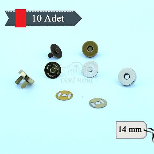 Mknats 14 mm - 10 Takm - Deri Hobi