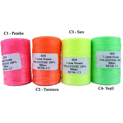 Mumlu p 1,1 mm p 500 mt - Deri Hobi