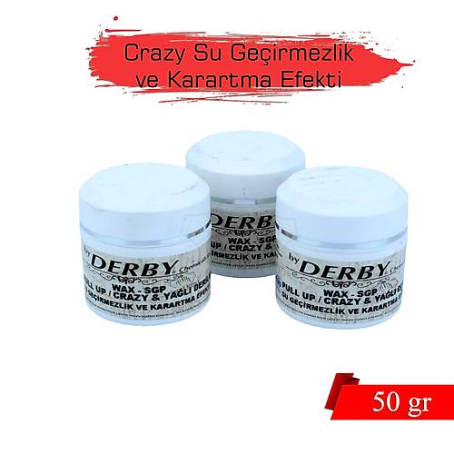 Derby Su Ge�irmezlik ve Karartma Kremi Crazy & Ya�l� Deri - Deri Hobi