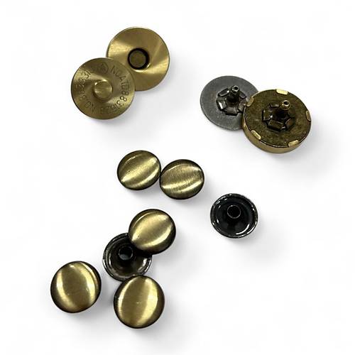 �ift Troklu M�knat�s 18 mm - 10 Tak�m - Deri Hobi