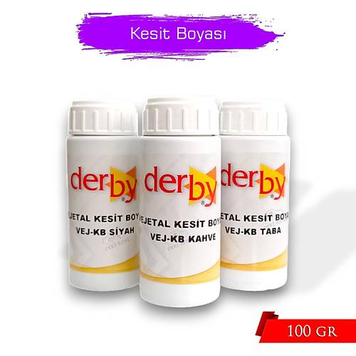 100 gr-Derby Vejetal Kesit Boyas / VEJ - KB - Deri Hobi