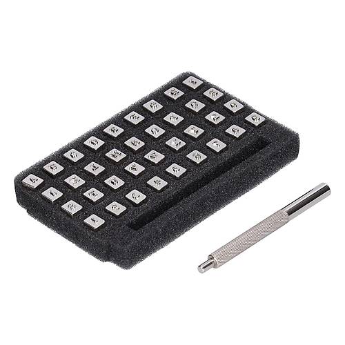 Harf Seti - 4 mm - Deri Hobi