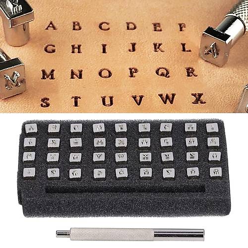 Harf Seti - 4 mm - Deri Hobi