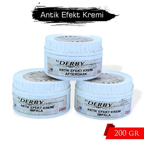Derby Antik Efekt Kremi - 200 gr - Deri Hobi