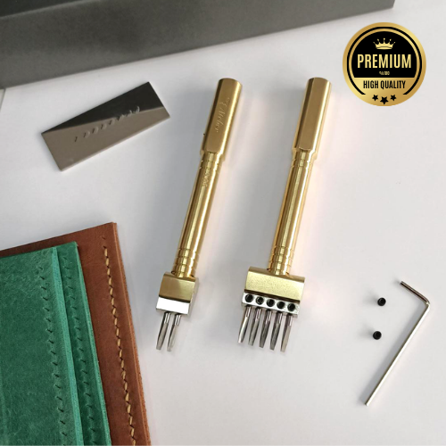 Fransz Stil Deri Delme Zmba Seti 3,85 mm - Premium