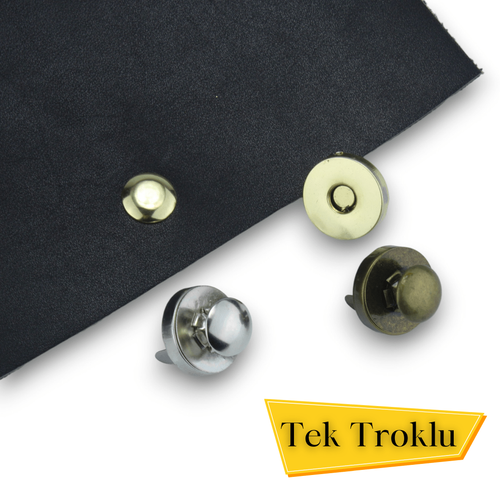 Troklu Mknats 18 mm - 10 Takm - Deri Hobi
