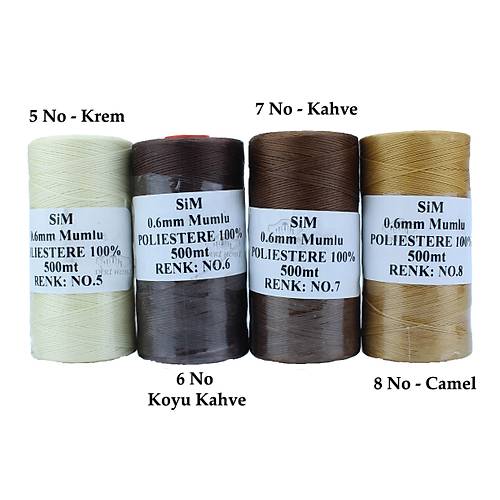Mumlu p 0.6 mm p 500 mt - Deri Hobi