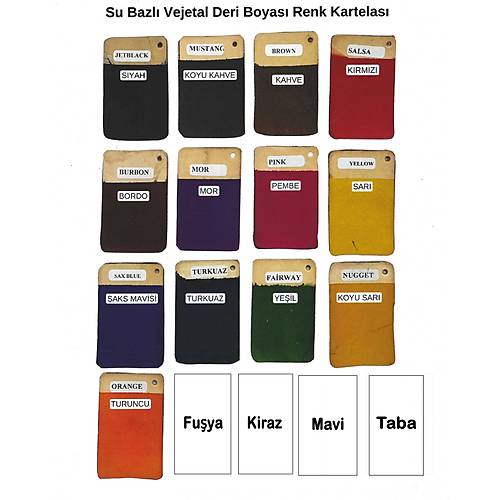 100 gr - Derby Su Bazl Vejetal Deri Boyas - Deri Hobi
