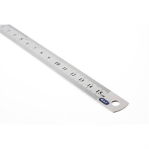Mas elik Cetvel 15 cm - Deri Hobi