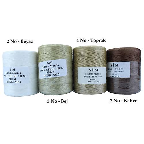 Mumlu p 1,2 mm p 500 mt - Deri Hobi
