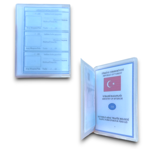 PVC Ruhsat i - 1 Adet - Deri Hobi