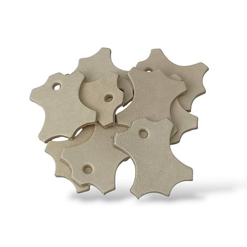 Naturel Vaketa Deri Etiket - 1 adet