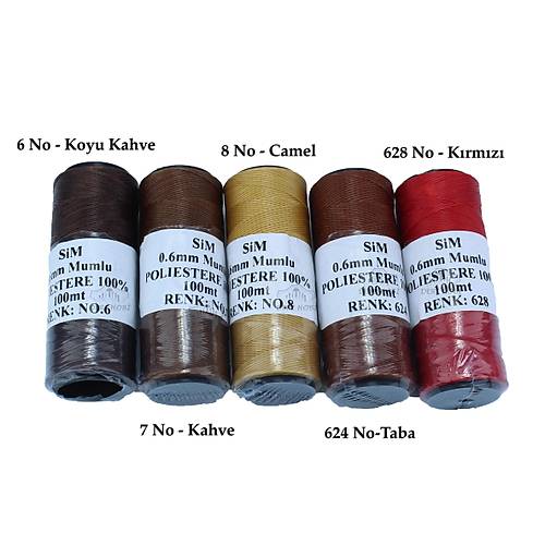 Mumlu p 0.6 mm p 100 mt - Deri Hobi